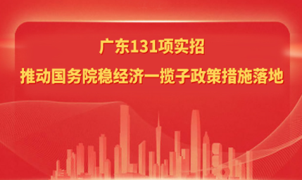 廣東省人民政府關于印發(fā)廣東省貫徹落實國務院扎實穩(wěn)住經(jīng)濟一攬子政策措施實施方案的通知