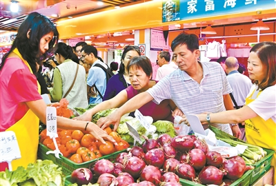 “菜籃子”好不好，要看市民滿不滿意。