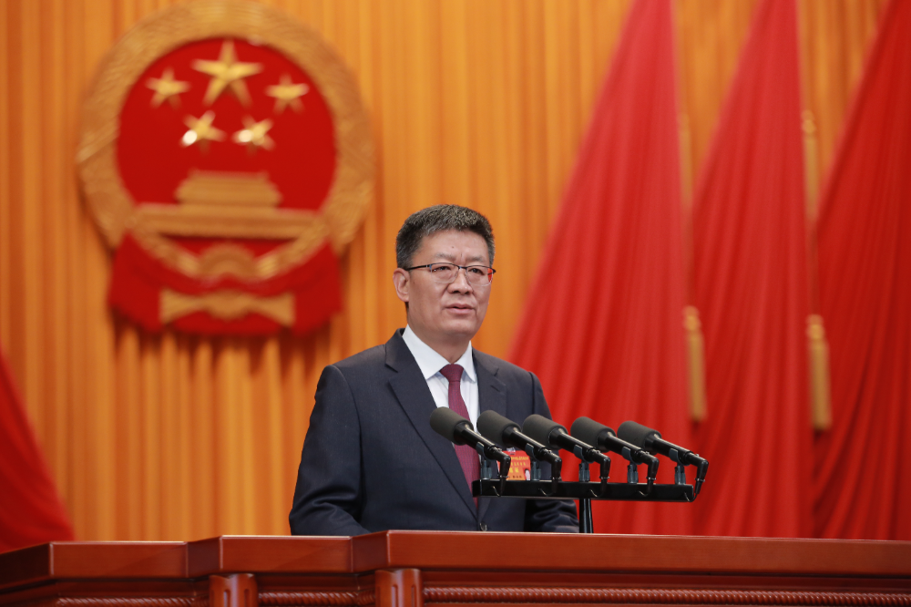 市長郭永航向大會作政府工作報告