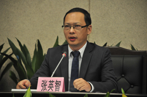 廣州市人社局人力資源市場處處長張英智