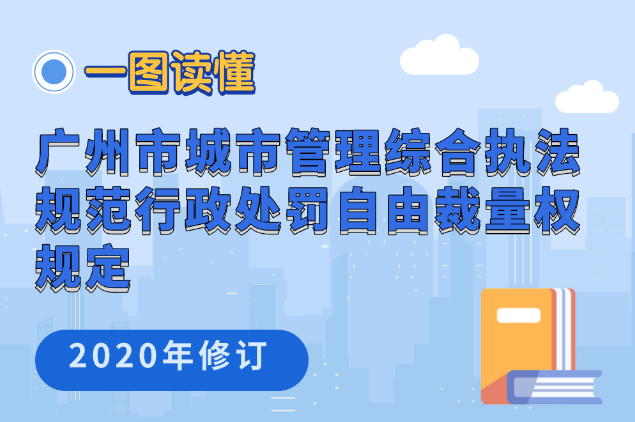 【一圖讀懂】《廣州市城市管理綜合執(zhí)法規(guī)范行政處罰自由裁量權規(guī)定》（2020年修訂）