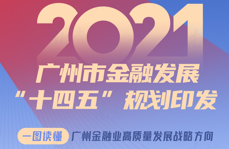 【一圖讀懂】廣州市金融發(fā)展“十四五”規(guī)劃