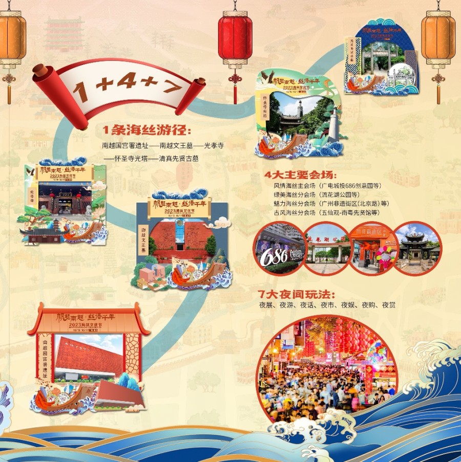 2023年海絲文化節(jié)10月13日-17日在越秀舉行