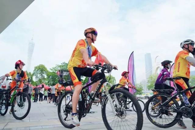 2023廣州騎行大會火熱啟動 海絲非遺亞運行鳴笛發(fā)車