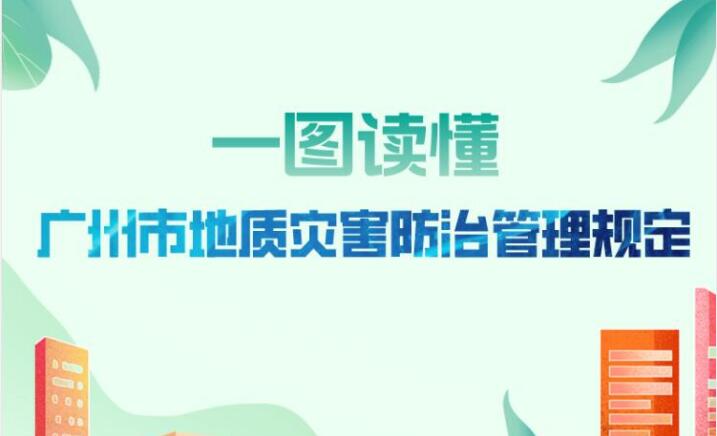 【一圖讀懂】：廣州市地質災害防治管理規(guī)定（政策解讀）