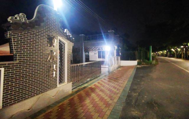 亮燈啦！番禺區(qū)龍灣涌碧道全路段路燈“上崗”