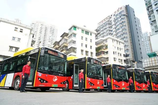 廣州巴士集團(tuán)新能源公交車占比達(dá)99.17%