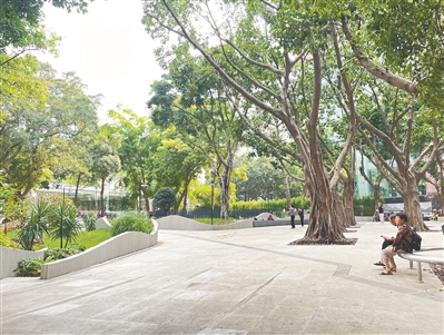竹絲崗公園“煥新” 街坊又添好去處