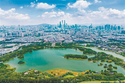 海珠濕地成為國際大都會城央濕地典范  既有“綠色顏值”又有“金色價(jià)值”
