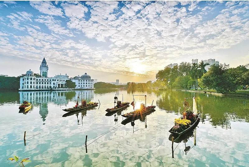 @廣州街坊：流花湖公園復建將打造新晉網(wǎng)紅景點
