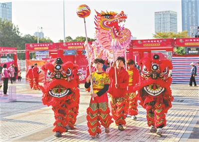 廣州首個迎春花市增城開鑼 持續(xù)開放至1月28日