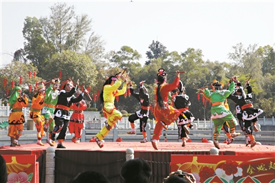 蓮花山新春桃花文化旅游節(jié)正式開啟