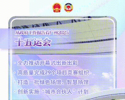 關(guān)于十五運會，廣州市政府工作報告這么說！