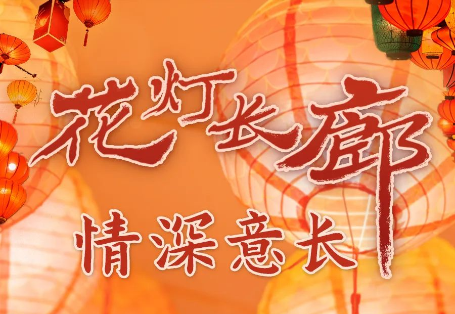 學(xué)習(xí)進(jìn)行時(shí)丨花燈長(zhǎng)廊 情深意長(zhǎng)