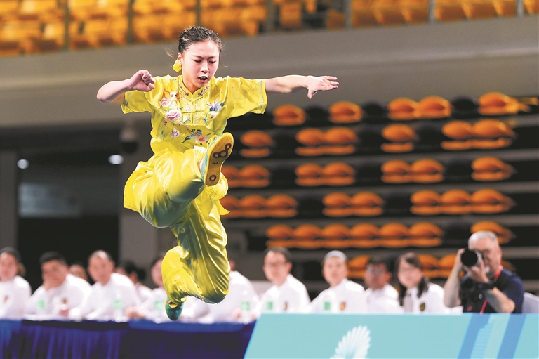 武術(shù)高手南沙對(duì)決 爭奪全運(yùn)“入場券”