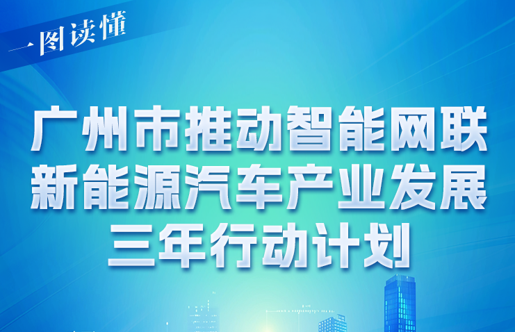 【一圖讀懂】《廣州市推動(dòng)智能網(wǎng)聯(lián)新能源汽車產(chǎn)業(yè)發(fā)展三年行動(dòng)計(jì)劃》