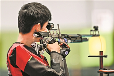 十五運會射擊賽場奧運冠軍大爆發(fā)