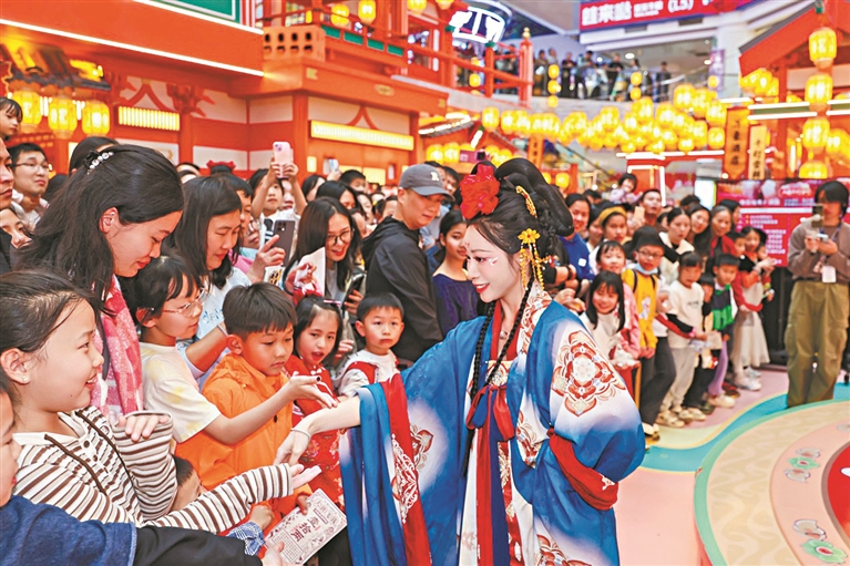 正佳廣場(chǎng)演繹千年商都“新春敘事”